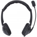 Fone De Ouvido Headset Corp Usb Com Microfone - Preto - Vk390